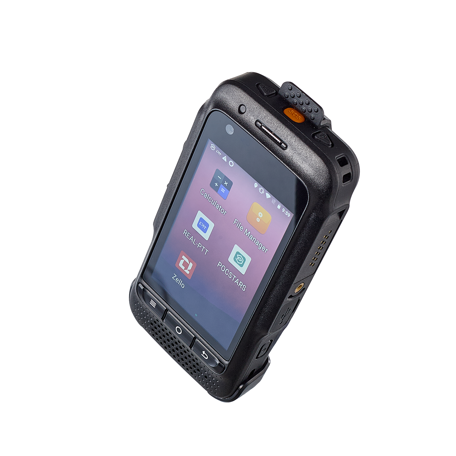 r887l 4g rugged handheld device | 3600mah battery | ip67 waterproof | gps/glonass dual positioning