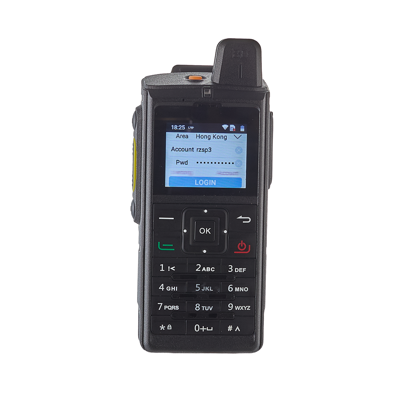 fr190 smart walkie talkie android 5.1 os, 4g/3g dual network, 32h standby, gps, type c fast charging, ip54 rugged design