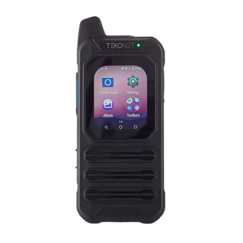 fr20 33db ai noise canceling two way radio, ip68 waterproof rugged handheld for crystal clear calls